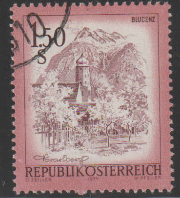 AUSTRIA 1974 Landscapes of Austria UNH SG 1677
