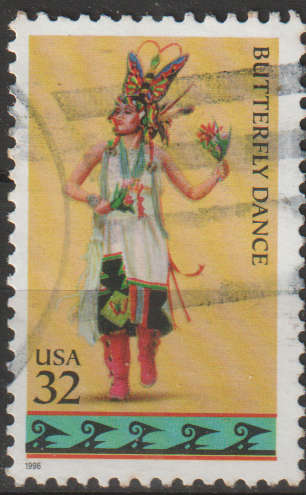 USA 1996 American Indian Dances Issue ULH SG 3208