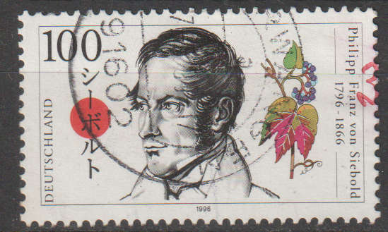 GERMANY 1996 The 200th Anniversary of the Birth of Philipp Franz von Siebold ULH SG 2701