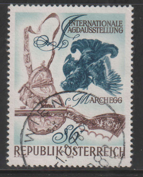 AUSTRIA 1978 International Hunting Exposition Marchegg UNH SG 1805