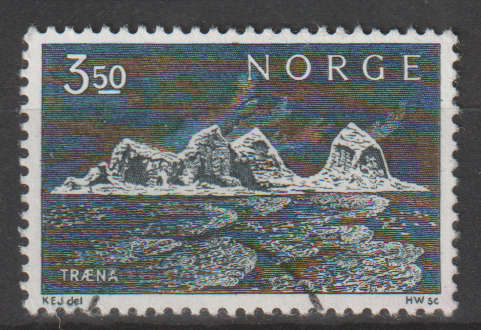 NORWAY 1969 The group of islands of Træna UNH SG 631