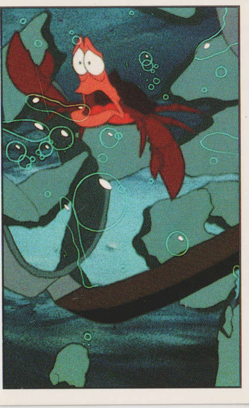 PANINI COLLECTABLE STICKERS THE LITTLE MERMAID #53