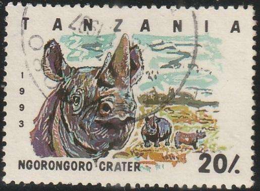 TANZANIA 1993 National Parks VFU SG 1689