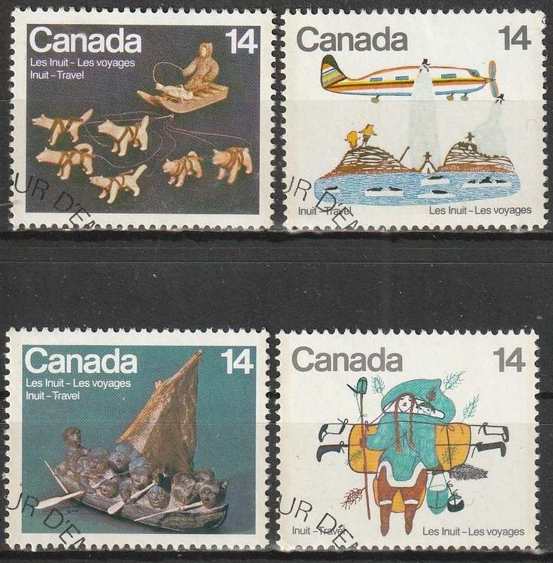 CANADA 1978 Canadian Eskimos (Inuits) - Travel ULH SG 924-7