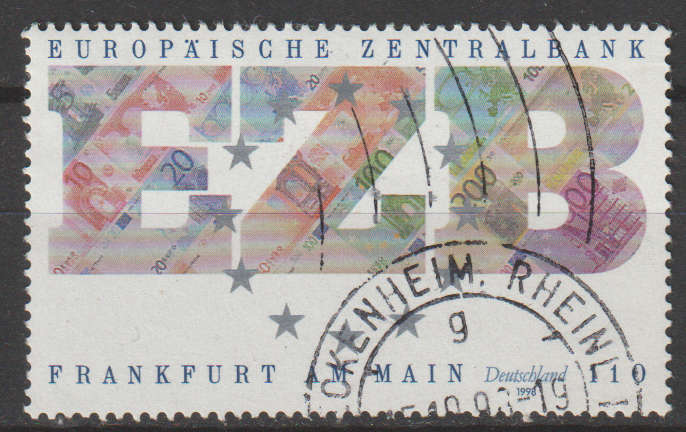 GERMANY 1998 The Foundation of the European Central Bank in Frankfurt am Main ULH SG 2859