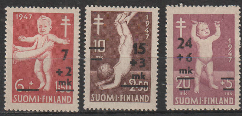 FINLAND 1948 The prevention of tuberculosis MM SG 464-6
