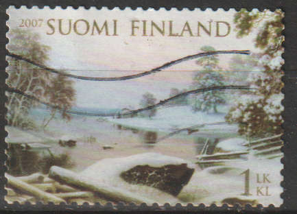 FINLAND 2007 Winter Landscape - Haminalahti ULH SG 1850
