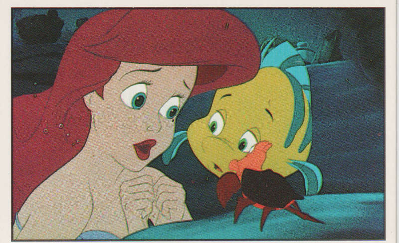 PANINI COLLECTABLE STICKERS THE LITTLE MERMAID #54