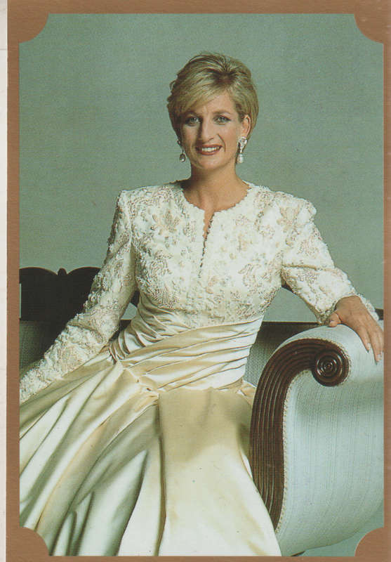 MERLIN PRINCESS DIANA COLLECTALE STICKERS #104