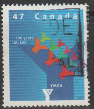 CANADA 2001 The 150th Anniversary of YMCA in Canada ULH SG 2113