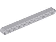 ORIGINAL LEGO Technic, Liftarm Thick 1 x 11 USED LIGHT BLUEISH GRAY