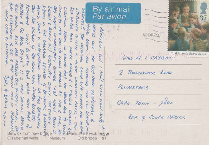 USED POST CARD