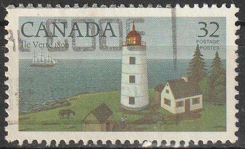 CANADA 1984 Canadian Lighthouses ULH SG 1130