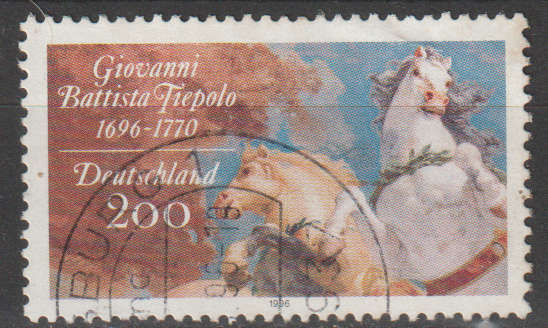 GERMANY 1996 The 1000th Anniversary of the Cathedral Square in Halberstadt ULH SG 2707