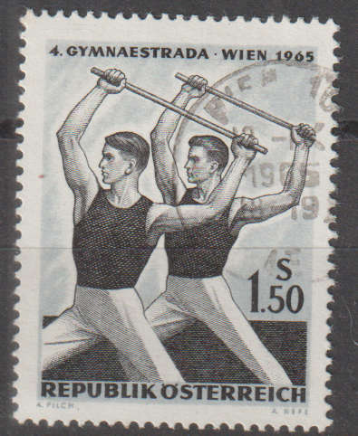 AUSTRIA 1965 The 4th Gymnaestrada Vienna 1965 ULH SG 1453