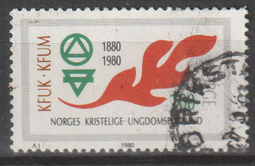 NORWAY 1980 The 100th anniversary of the YWCA and the YMCA UNH SG 854