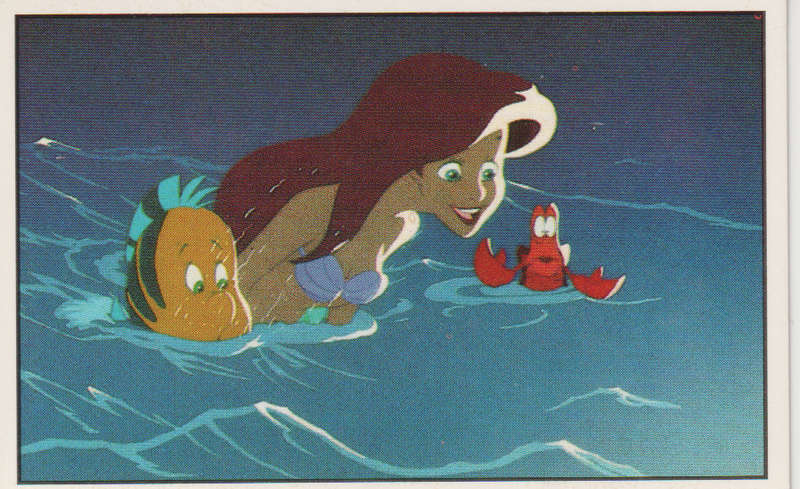 PANINI COLLECTABLE STICKERS THE LITTLE MERMAID #55