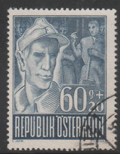 AUSTRIA 1947 Prisoners of War Charity Stamps UNH SG 1067