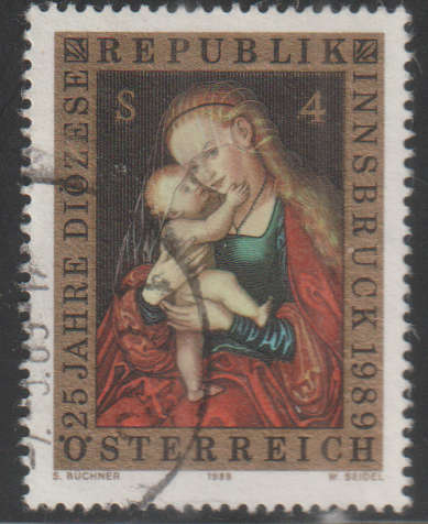 AUSTRIA 1989 The 25th Anniversary of the Innsbruck Diocese UNH SG 2184