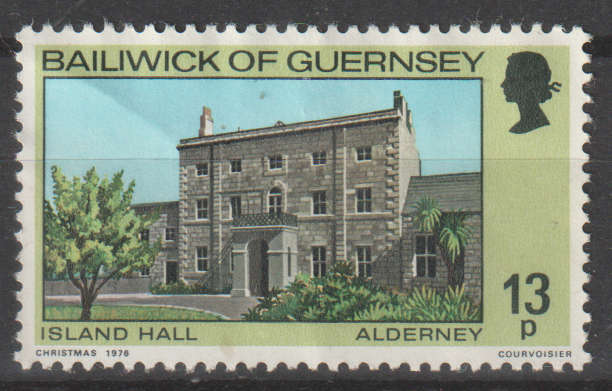 GUERNSEY THEMATIC ARCHITECHTURE MINT NO GUM