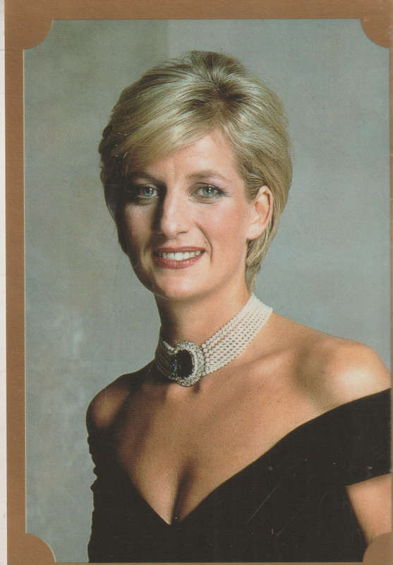 MERLIN PRINCESS DIANA COLLECTALE STICKERS #105