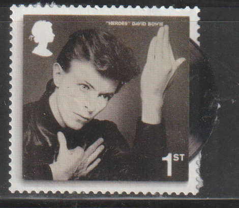 ENGLAND 2017 David Bowie, 1947-2016  PAPER REM SG 3935