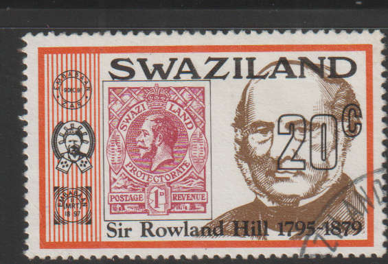 THEMATIC STAMPS ON STAMPS SWAZILAND UNH