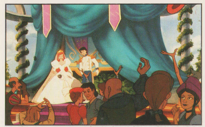 PANINI COLLECTABLE STICKERS THE LITTLE MERMAID #221