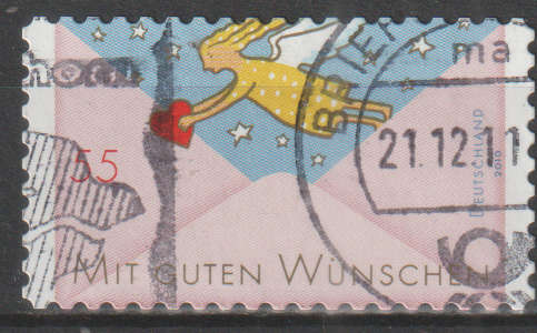 GERMANY 2010 Greetings Stamps ULH SG 3650