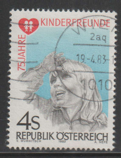 AUSTRIA 1983 The 75th Anniversary of Kinderfreunde UNH SG 1956