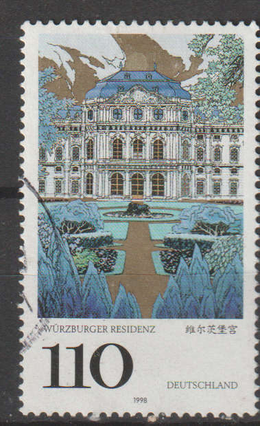 GERMANY 1998 UNESCO - Historical- and Cultural Inheritance ULH SG 2863