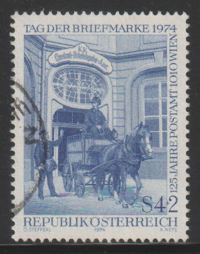 AUSTRIA  1974 Day of the Stamp UNH SG 1724