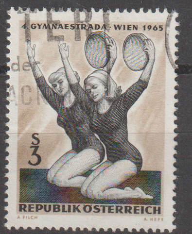 AUSTRIA 1965 The 4th Gymnaestrada Vienna 1965 ULH SG 1454
