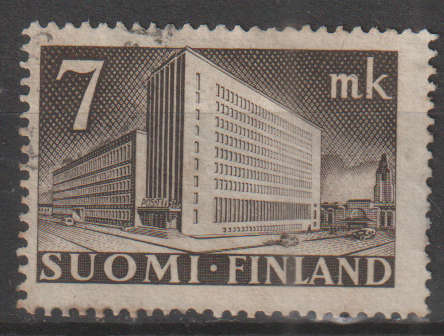 FINLAND 1942 Central Post Office in Helsinki ULH  SG 382