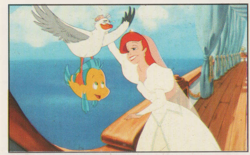 PANINI COLLECTABLE STICKERS THE LITTLE MERMAID #222
