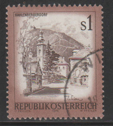 AUSTRIA 1973 Landscapes of Austria UNH SG 1676
