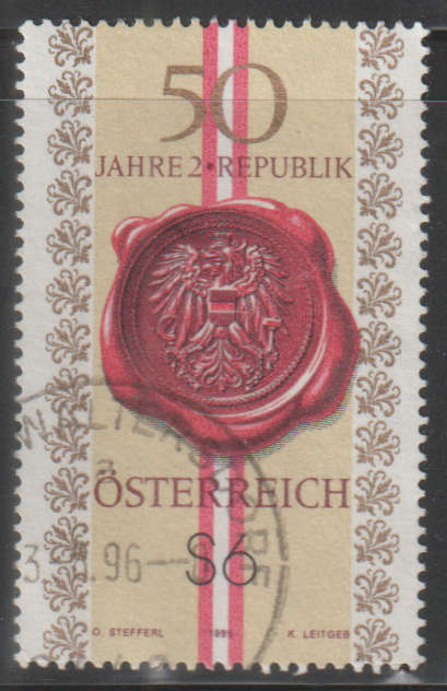 AUSTRIA 1995 The 50th Anniversary of the Second Republic UNH SG 2396