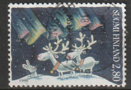 FINLAND 1996 Christmas stamps ULH SG 1454