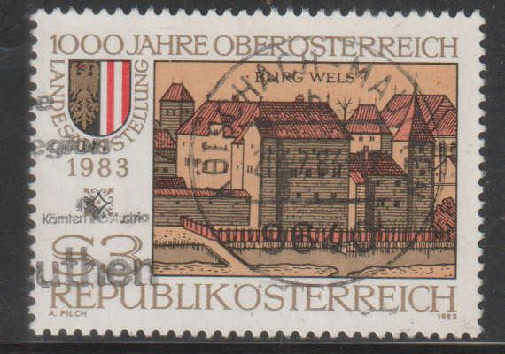 AUSTRIA 1983 Provincial Exhibition - The 1000th Anniversary of Upper Austria UNH SG 1960