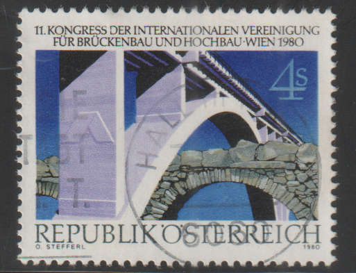 AUSTRIA 1980 The 11th Congress of the International Association for Bridge and Building CUNH SG 1882