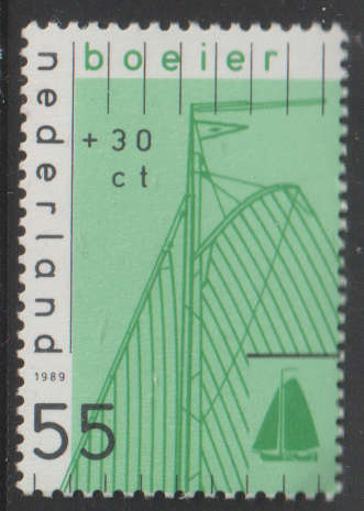 NETHERLANDS 1989 Summer Stamps Historical Ships UMM SG 1552A