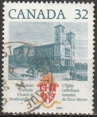 CANADA 1984 The 200th Anniversary of the Roman Catholic Church in Newfoundland ULH SG 1125