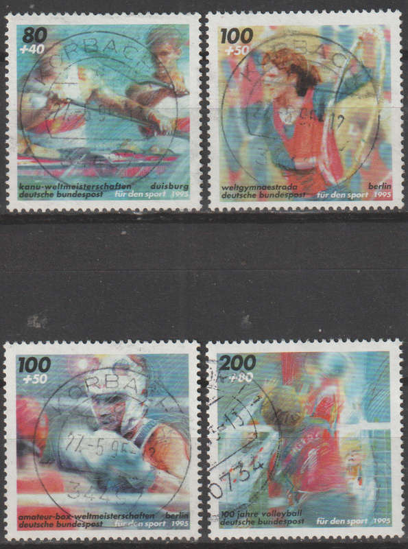 GERMANY 1995 Sports ULH SG 2618-21