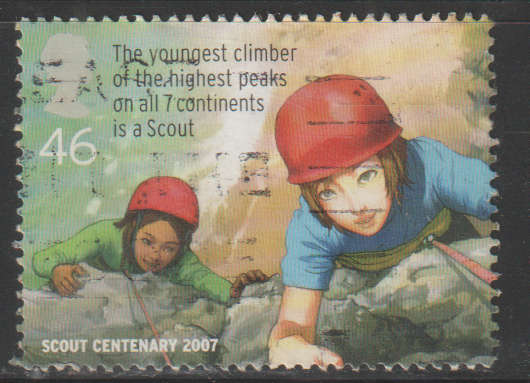 ENGLAND 2007 EUROPA Stamps - The 100th Anniversary of Scouting ULH SG 2759