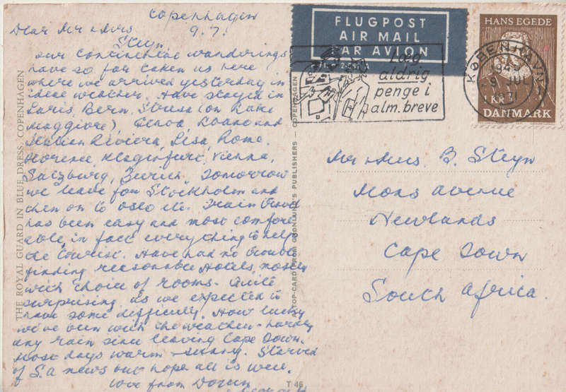 USED POST CARD
