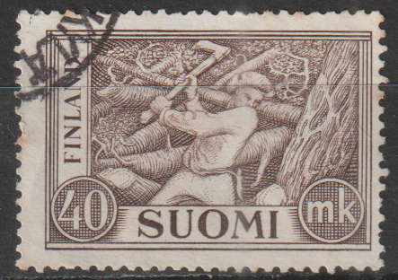 FINLAND 1949 New daily stamp ULH SG 446