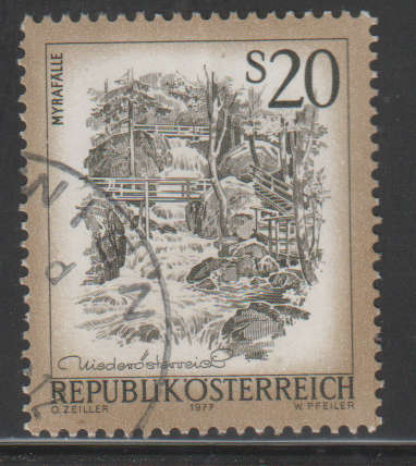 AUSTRIA 1973 Landscapes of Austria UNH SG 1688d
