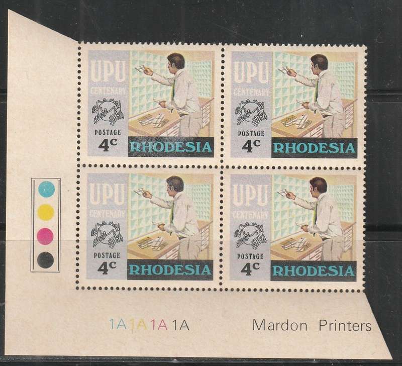 RHODESIA CONTROL BLOCK UMM