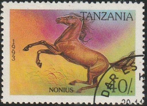 TANZANIA 1993 Horses VFU SG 1711