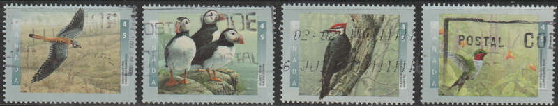 CANADA 1996 Birds ULH SG 1673-6